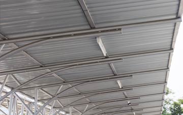 installing Efflinch metal roofing